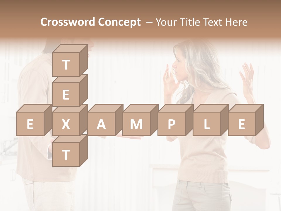 Argue White Indoor PowerPoint Template