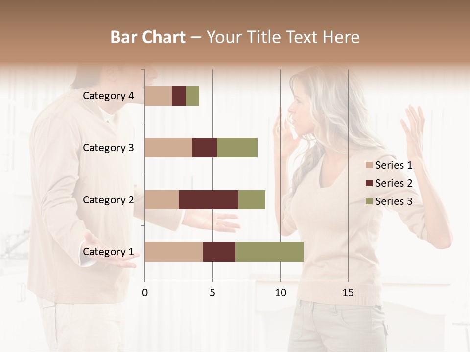 Argue White Indoor PowerPoint Template