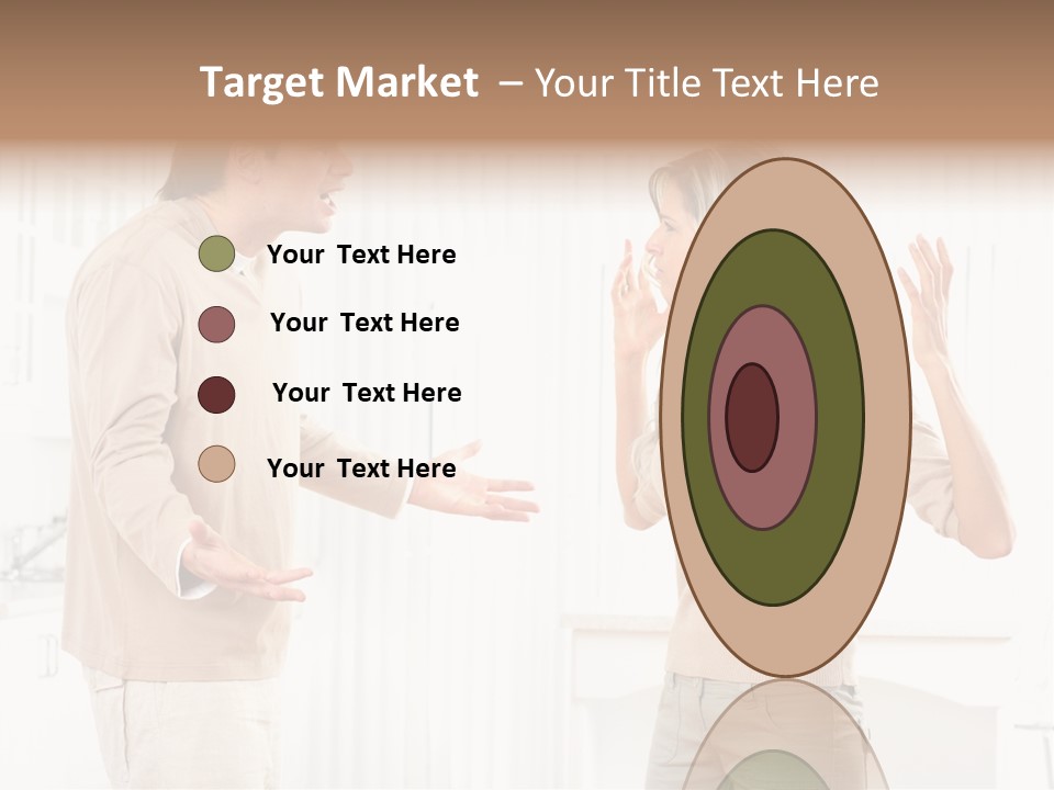 Argue White Indoor PowerPoint Template