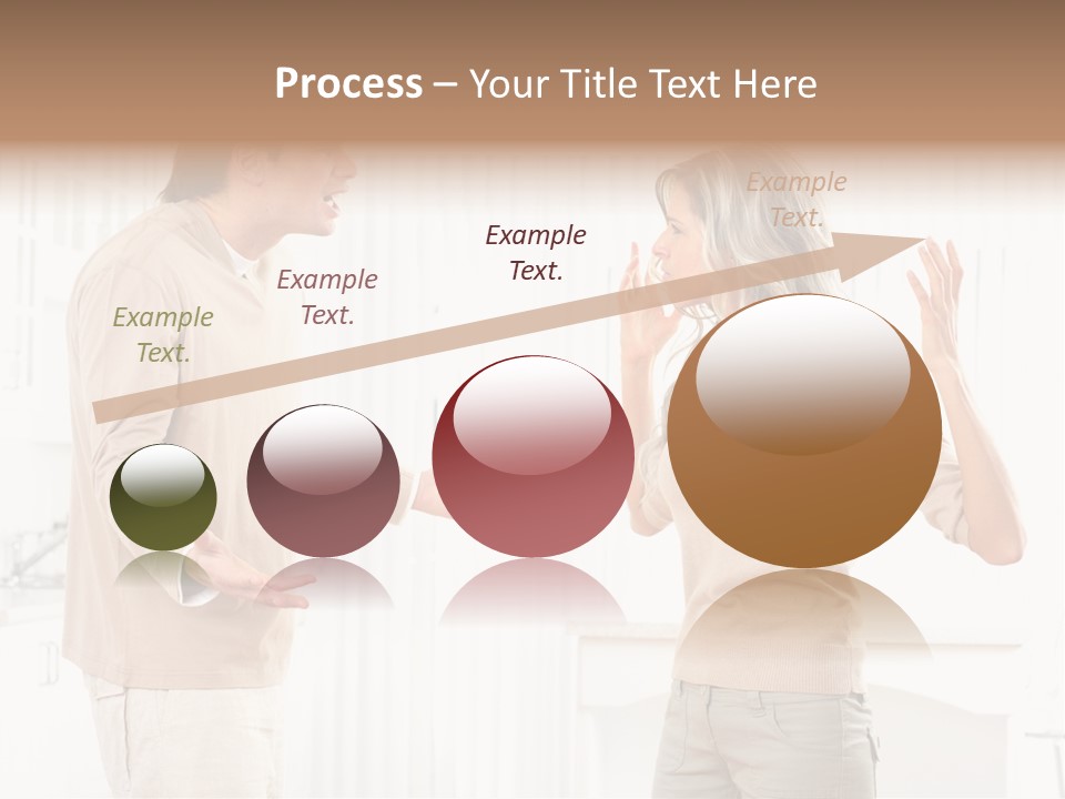 Argue White Indoor PowerPoint Template