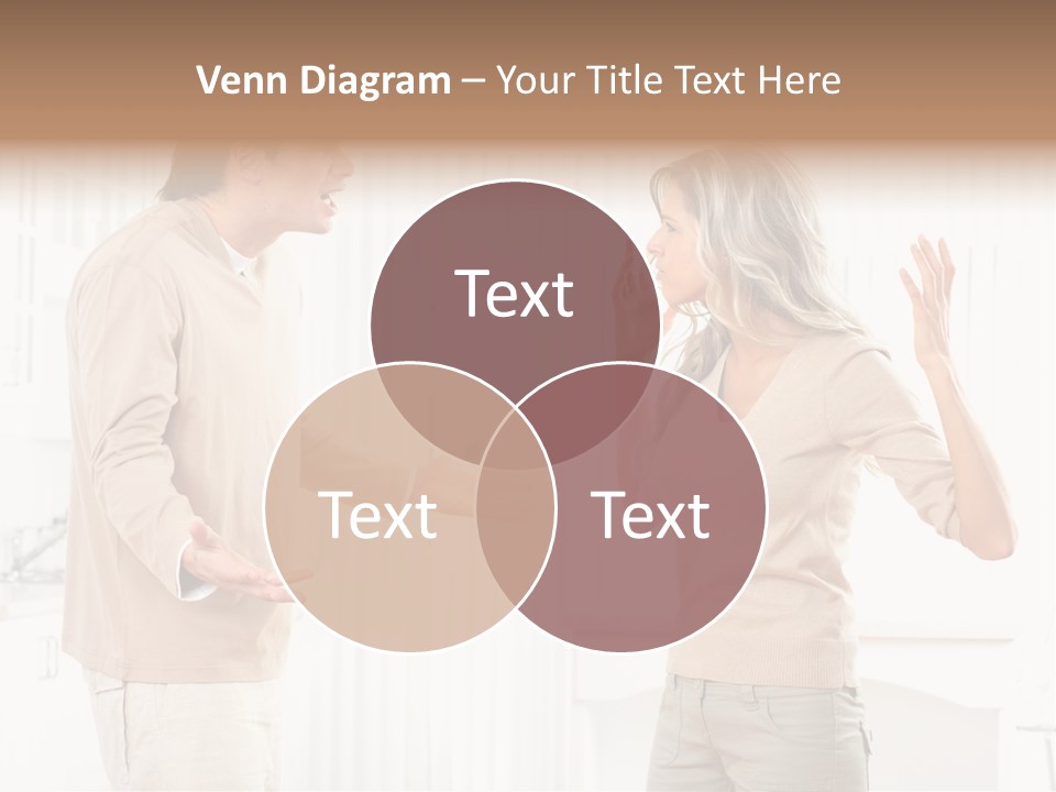Argue White Indoor PowerPoint Template