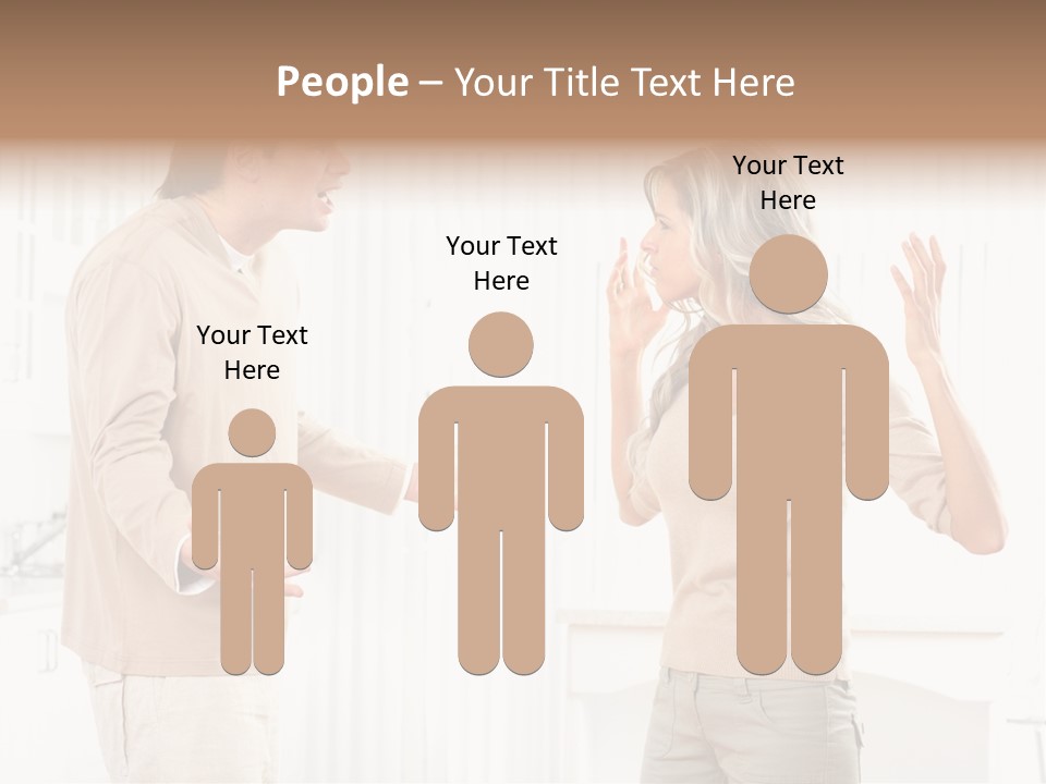 Argue White Indoor PowerPoint Template