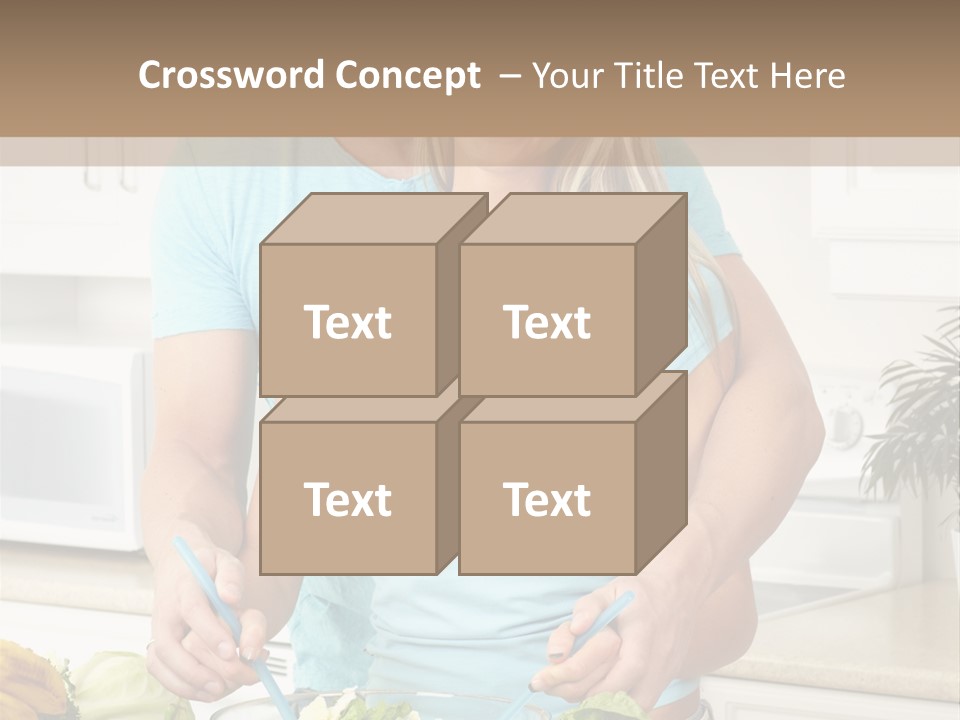 Diet People Portrait PowerPoint Template