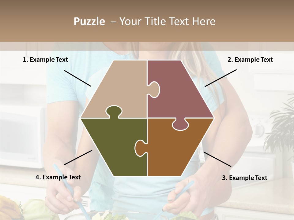 Diet People Portrait PowerPoint Template