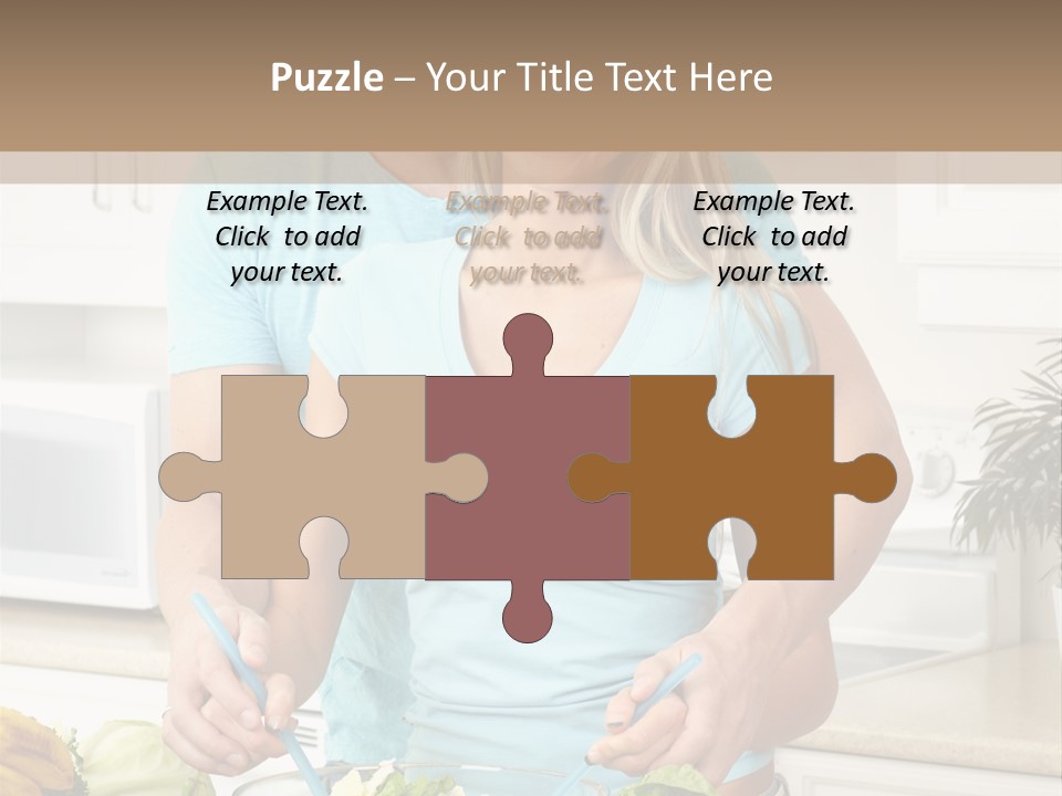 Diet People Portrait PowerPoint Template