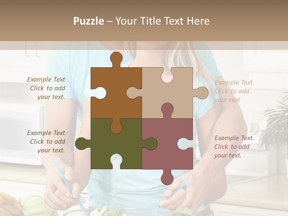 Diet People Portrait PowerPoint Template