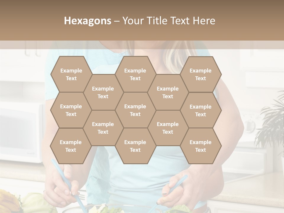 Diet People Portrait PowerPoint Template