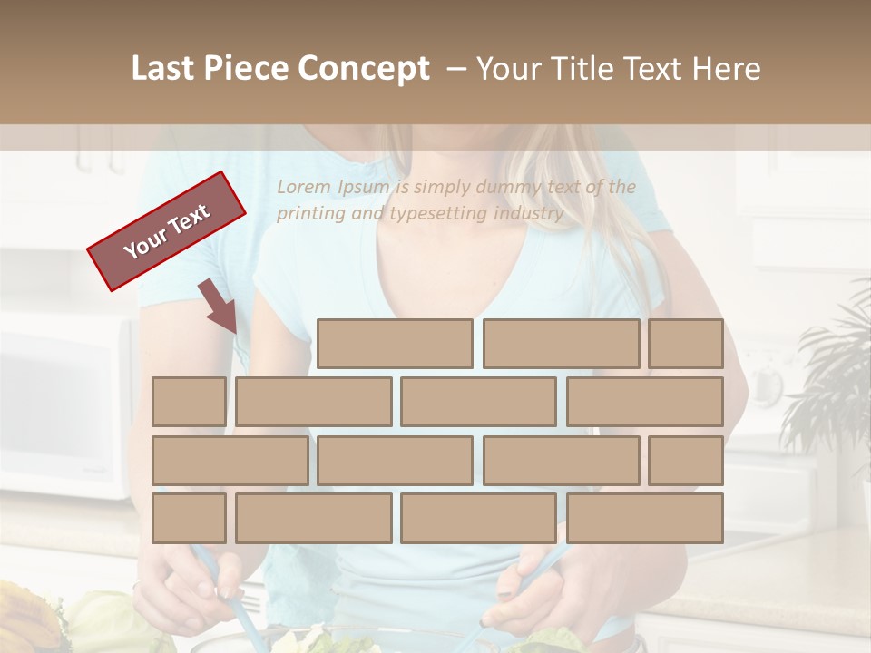 Diet People Portrait PowerPoint Template