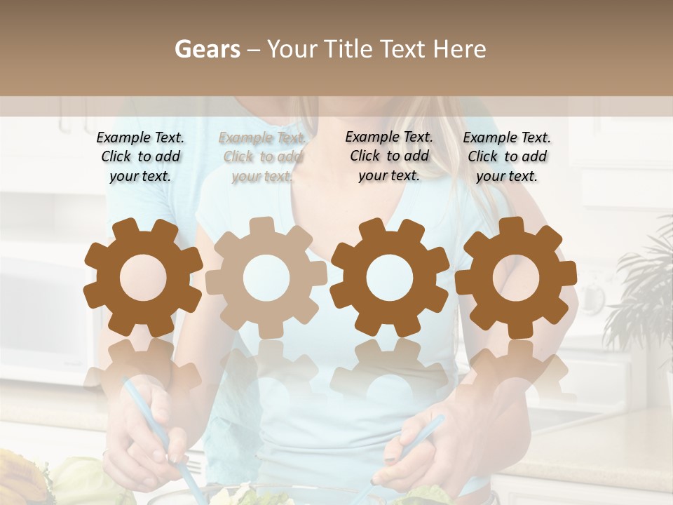 Diet People Portrait PowerPoint Template