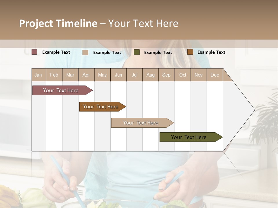 Diet People Portrait PowerPoint Template