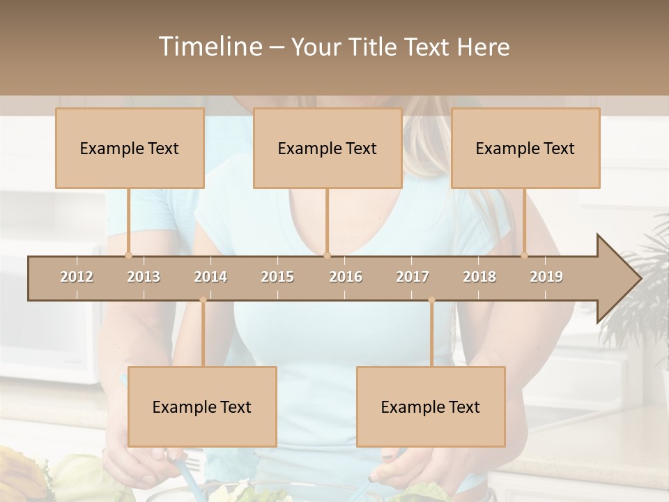 Diet People Portrait PowerPoint Template