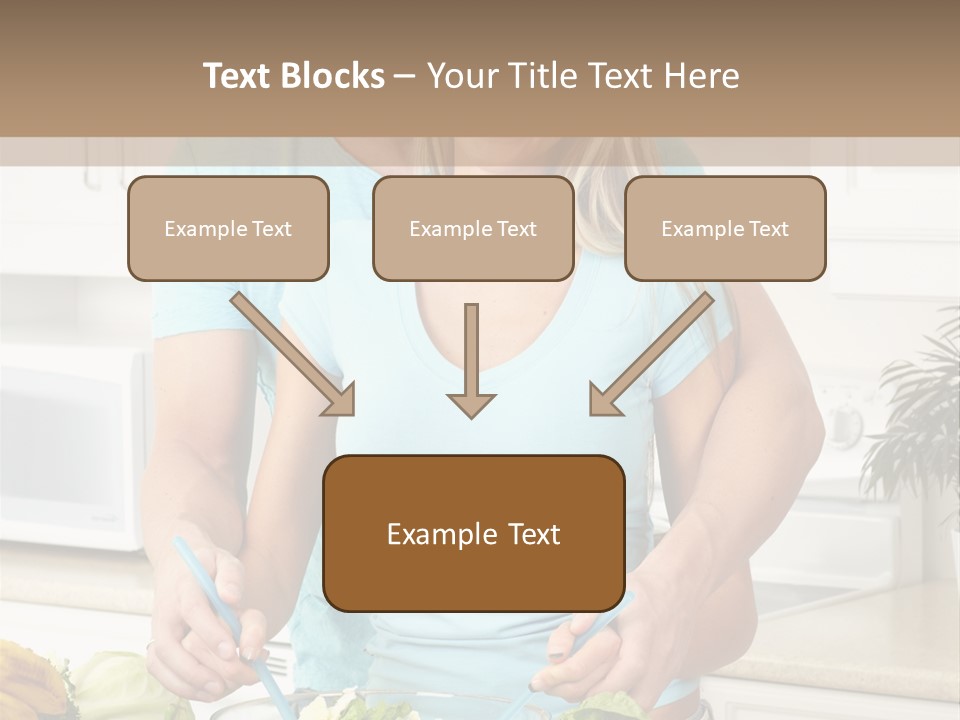 Diet People Portrait PowerPoint Template