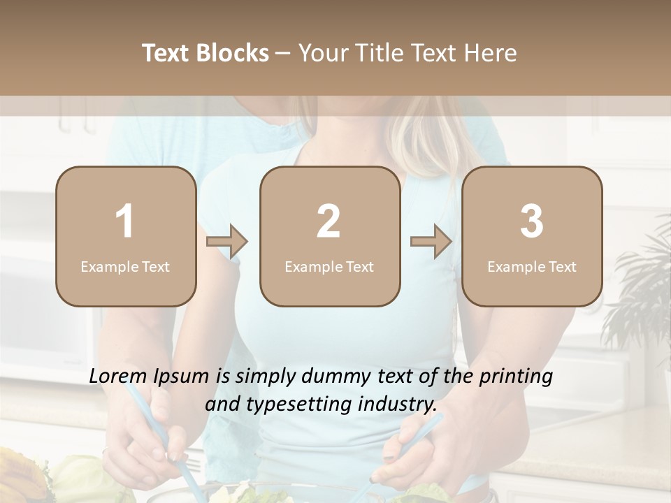 Diet People Portrait PowerPoint Template