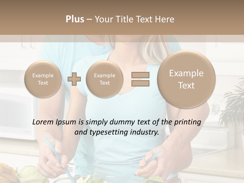 Diet People Portrait PowerPoint Template