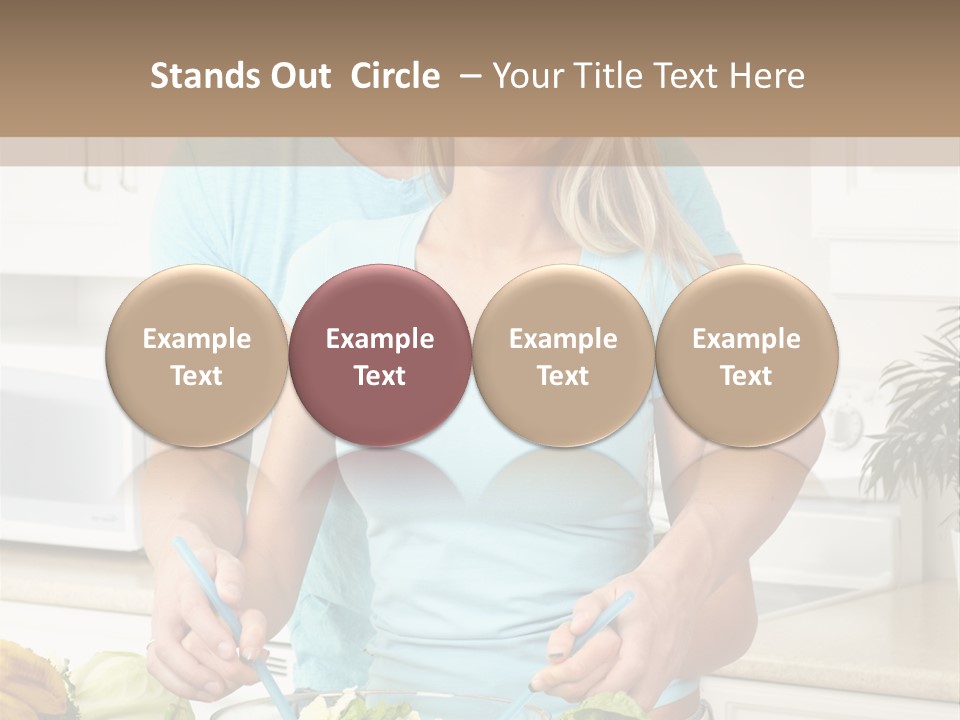 Diet People Portrait PowerPoint Template