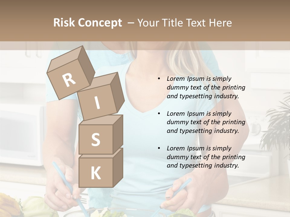 Diet People Portrait PowerPoint Template