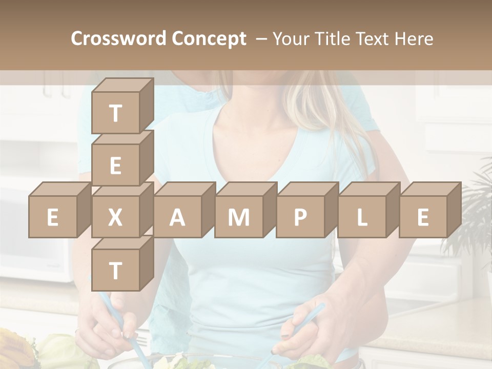 Diet People Portrait PowerPoint Template