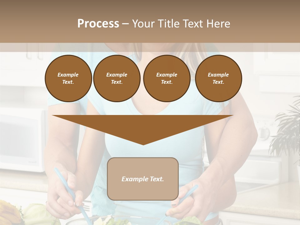 Diet People Portrait PowerPoint Template