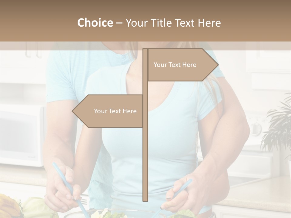 Diet People Portrait PowerPoint Template