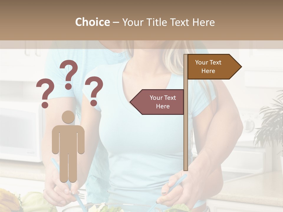 Diet People Portrait PowerPoint Template