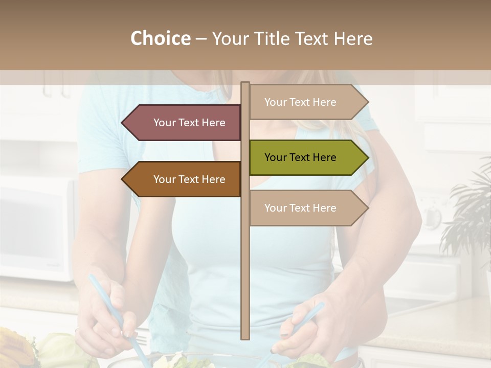 Diet People Portrait PowerPoint Template