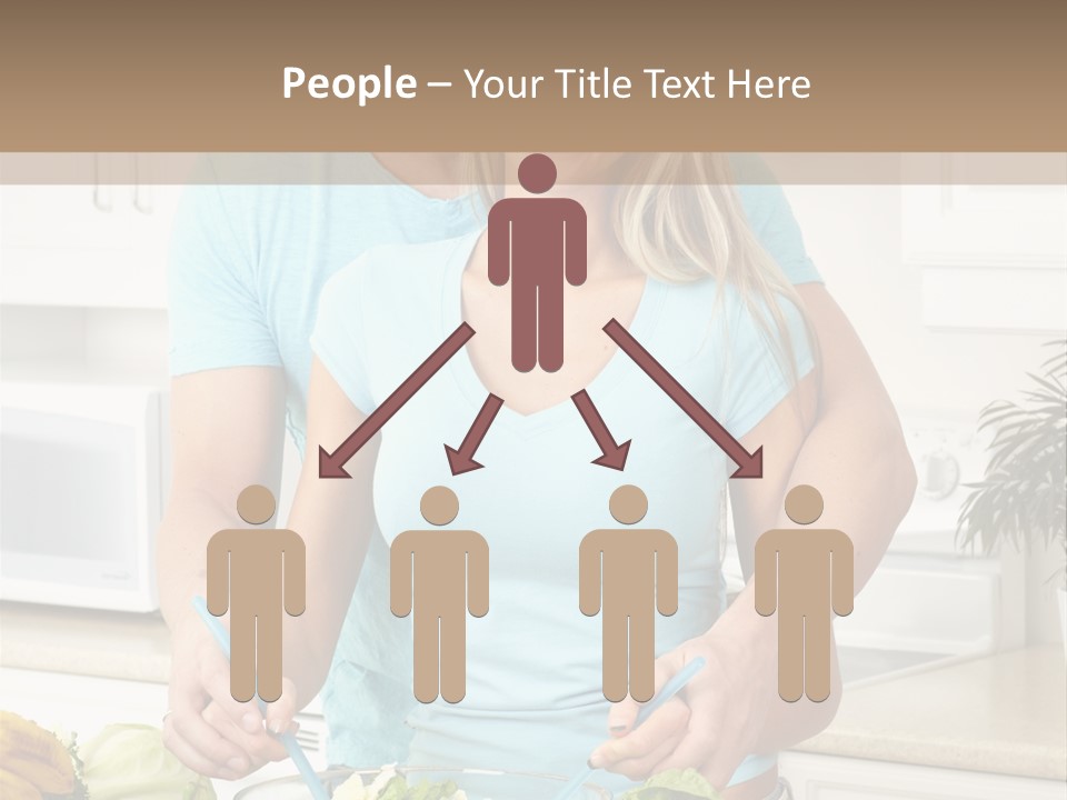 Diet People Portrait PowerPoint Template