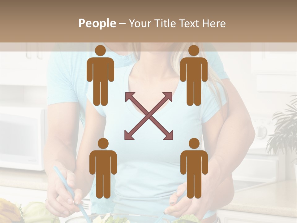 Diet People Portrait PowerPoint Template