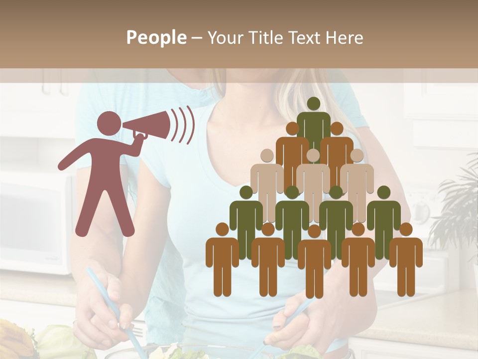 Diet People Portrait PowerPoint Template