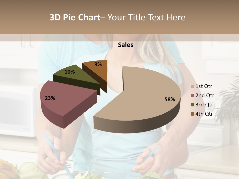 Diet People Portrait PowerPoint Template