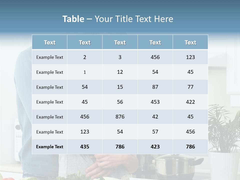 People Greens Couple PowerPoint Template