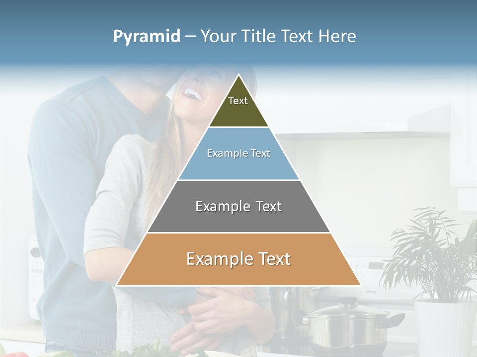 People Greens Couple PowerPoint Template