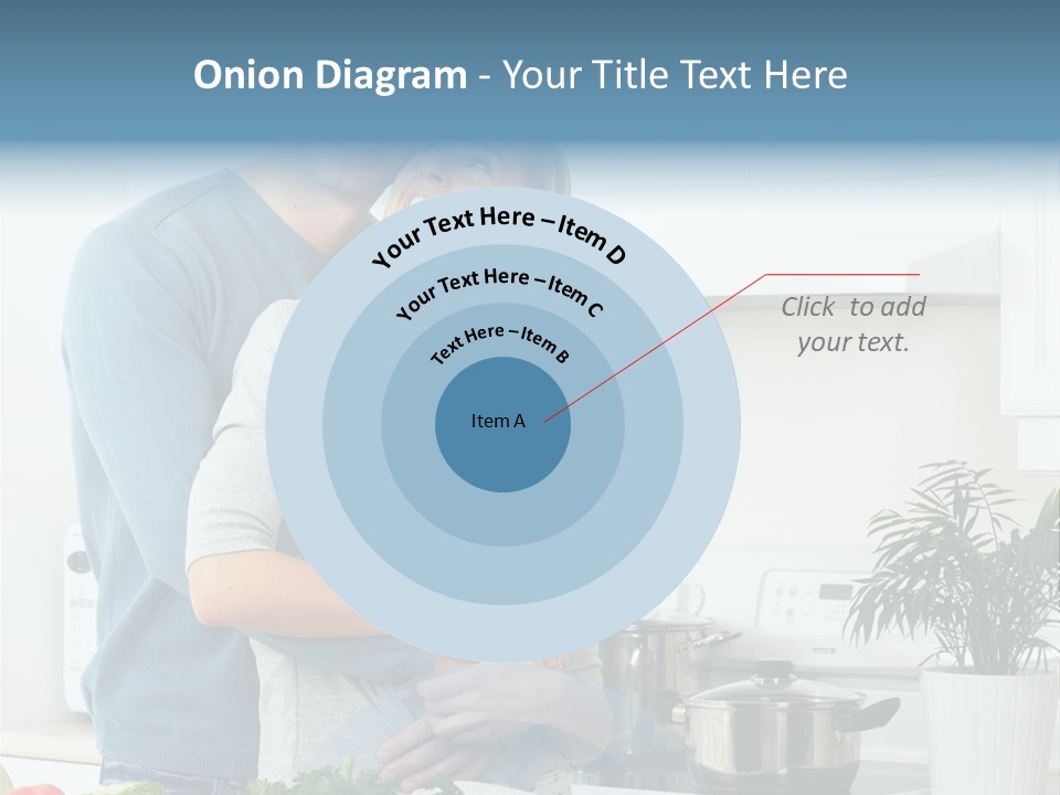 People Greens Couple PowerPoint Template