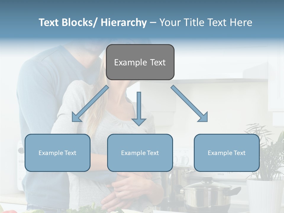 People Greens Couple PowerPoint Template