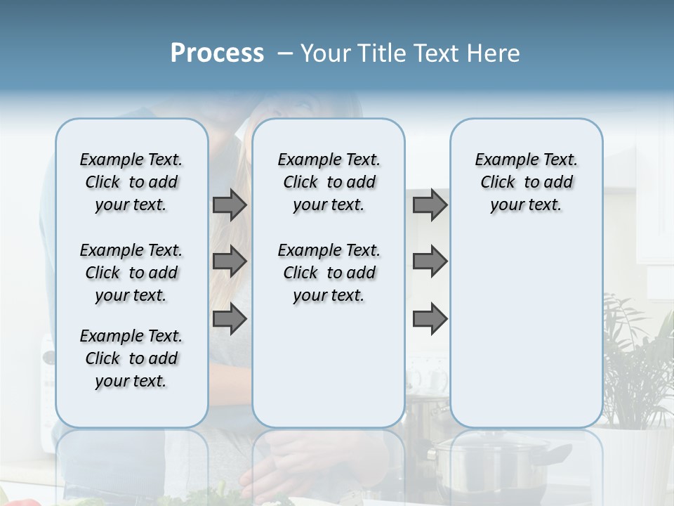 People Greens Couple PowerPoint Template