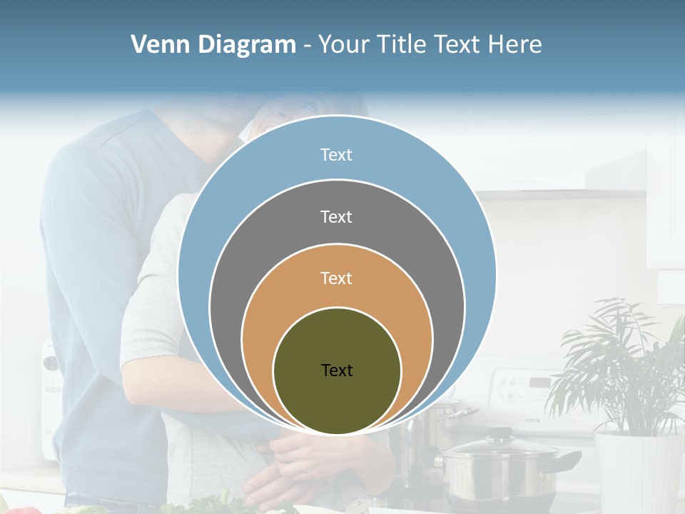 People Greens Couple PowerPoint Template