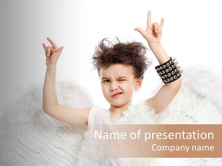 Childhood Musical Cute PowerPoint Template