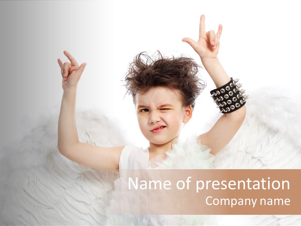 Childhood Musical Cute PowerPoint Template