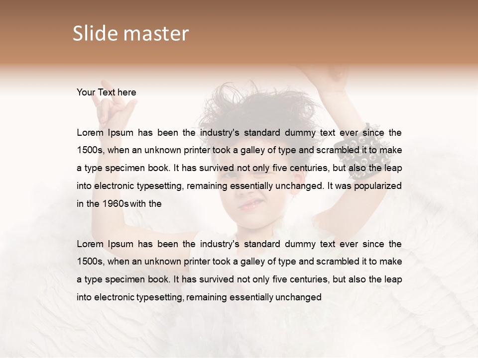 Childhood Musical Cute PowerPoint Template