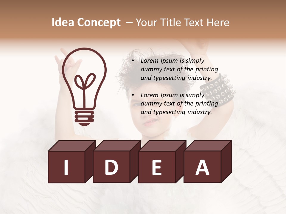 Childhood Musical Cute PowerPoint Template