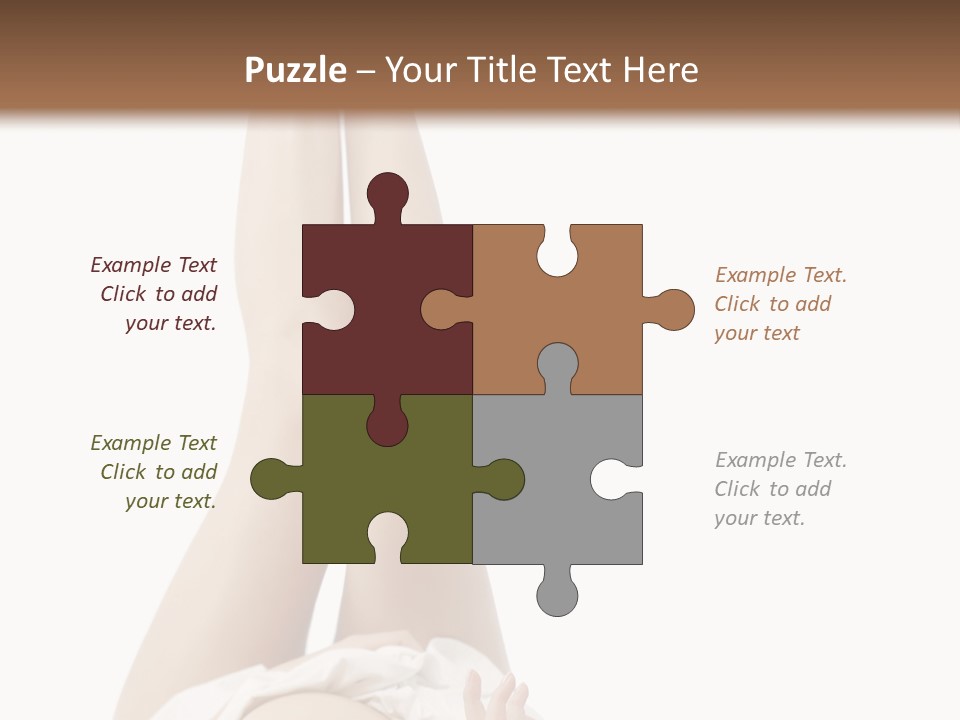 Young Slender Long PowerPoint Template