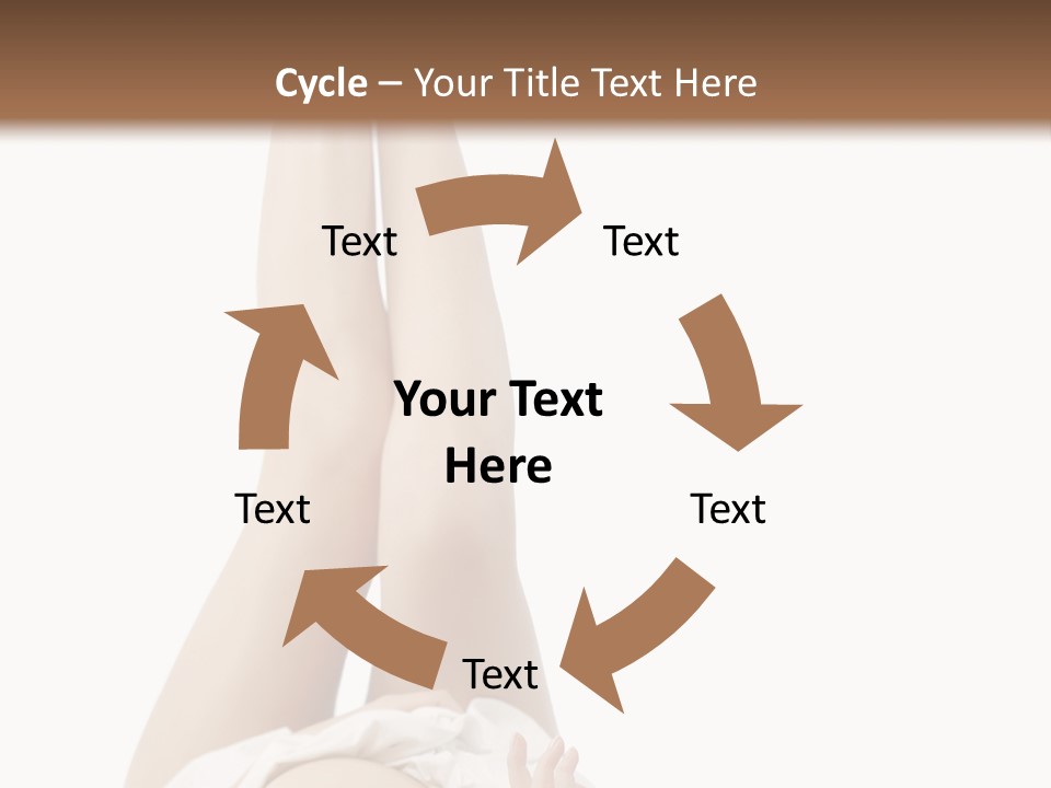 Young Slender Long PowerPoint Template