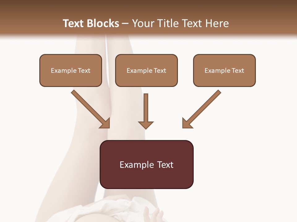 Young Slender Long PowerPoint Template