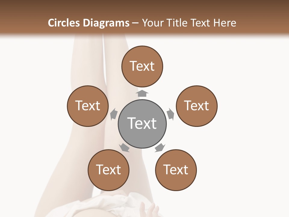 Young Slender Long PowerPoint Template