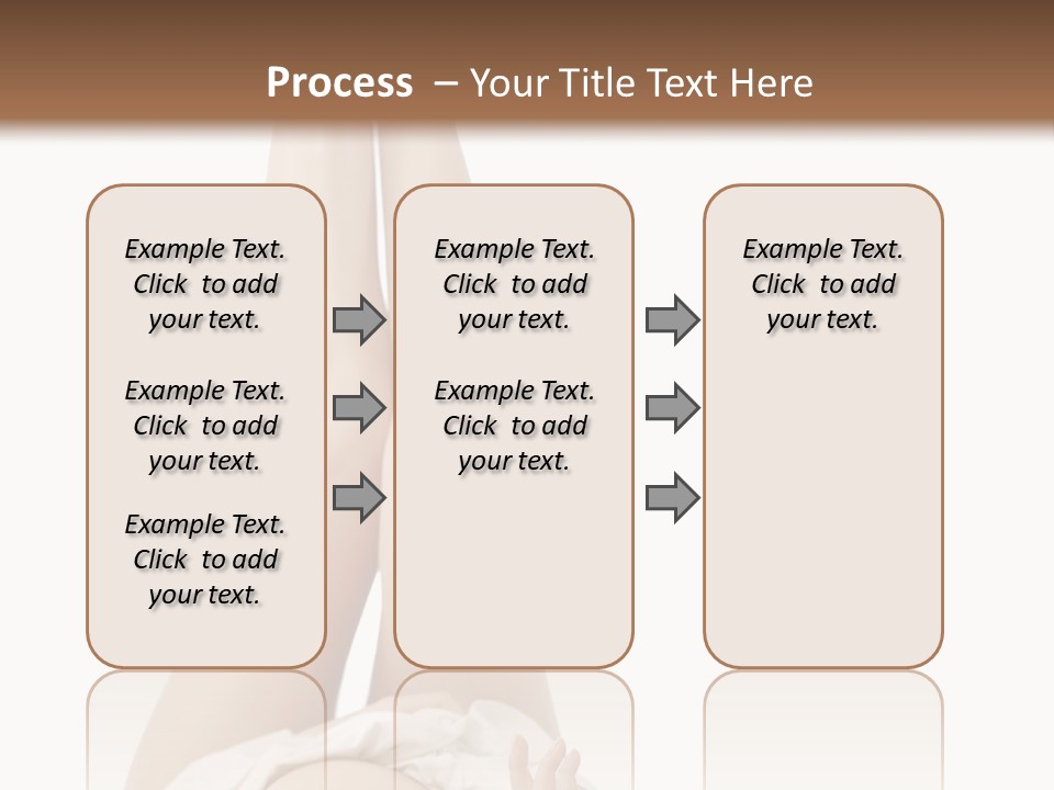 Young Slender Long PowerPoint Template