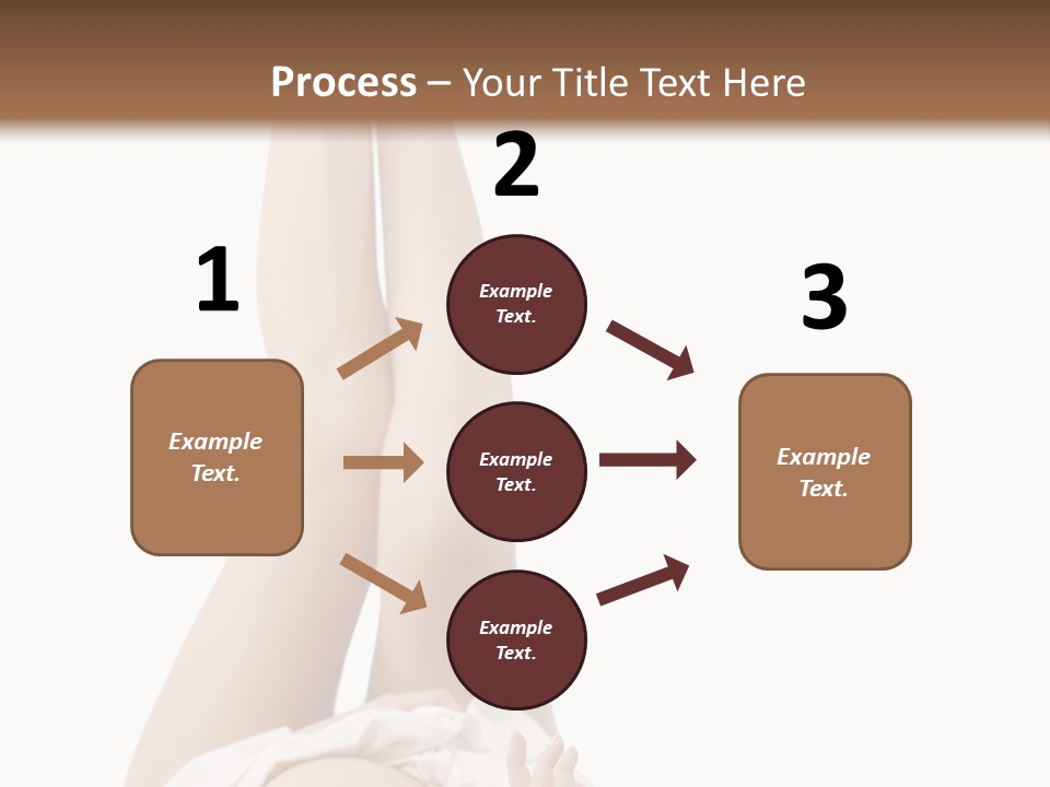 Young Slender Long PowerPoint Template