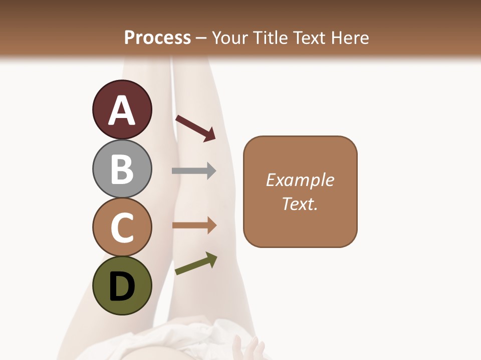 Young Slender Long PowerPoint Template