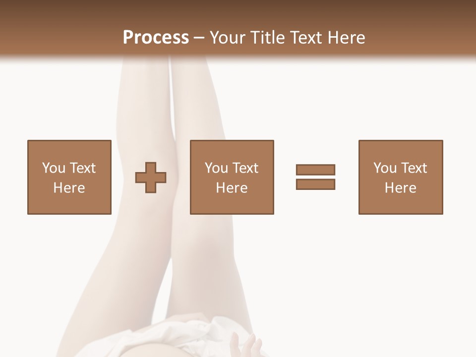 Young Slender Long PowerPoint Template