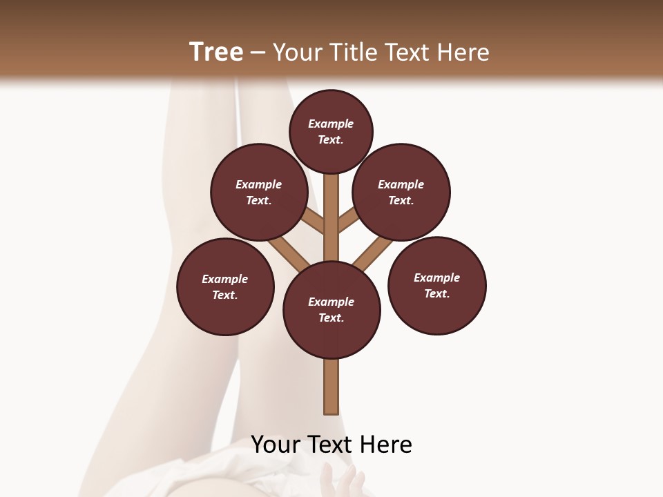 Young Slender Long PowerPoint Template