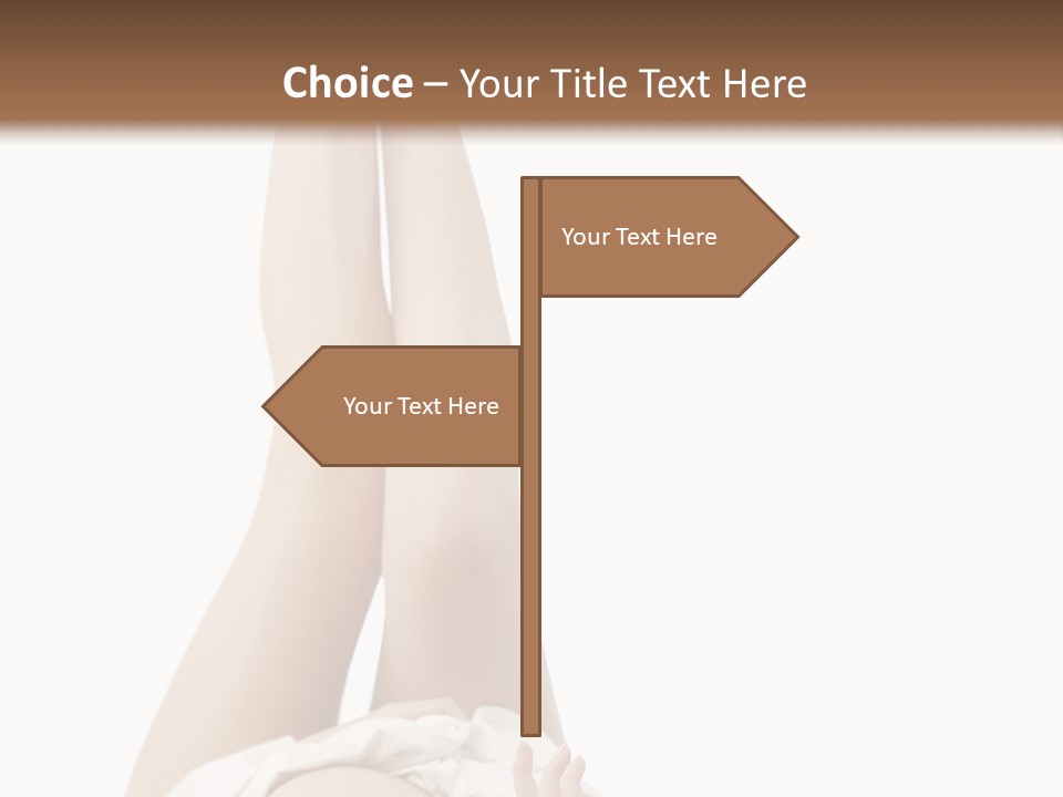 Young Slender Long PowerPoint Template