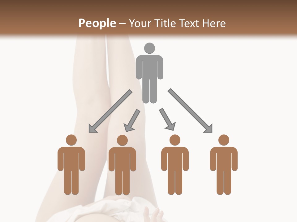 Young Slender Long PowerPoint Template